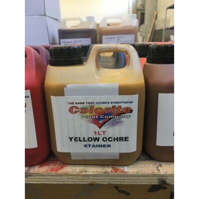 Colorite Stainer, Yellow Ochre, 1l